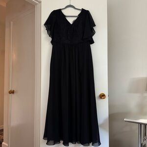 Elegant Black Evening Gown